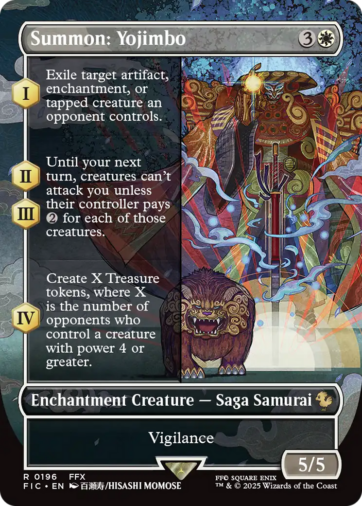 Summon: Yojimbo (Borderless) [FINAL FANTASY Commander] | I Want That Stuff Brandon
