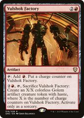 Vulshok Factory [Phyrexia: All Will Be One Commander] | I Want That Stuff Brandon