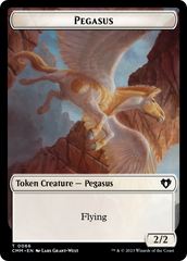 Copy (54) // Pegasus Double-Sided Token [Commander Masters Tokens] | I Want That Stuff Brandon