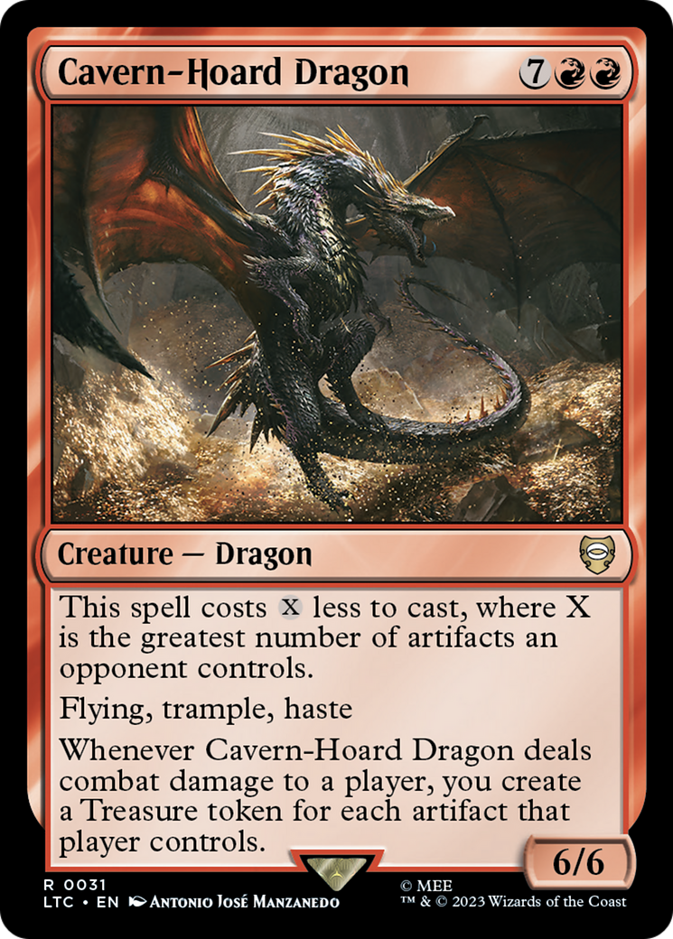 Cavern-Hoard Dragon [The Lord of the Rings: Tales of Middle-Earth Commander] | I Want That Stuff Brandon