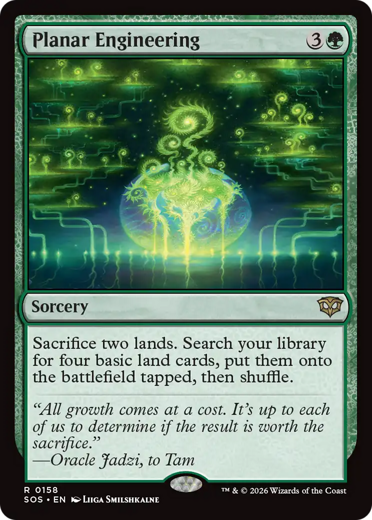 Planar Engineering [Secrets of Strixhaven] | I Want That Stuff Brandon