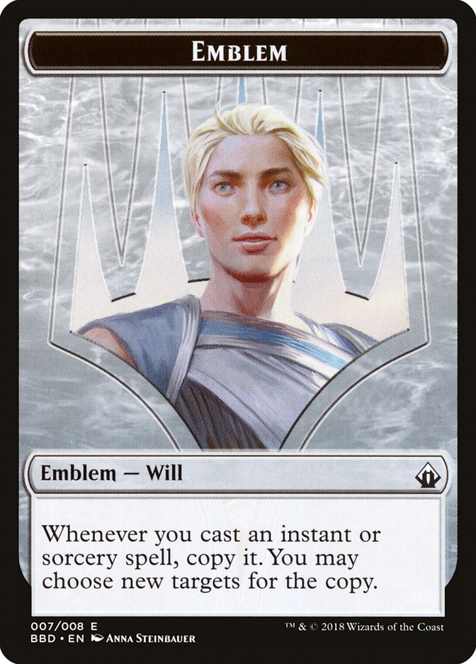 Will Kenrith Emblem [Battlebond Tokens] | I Want That Stuff Brandon