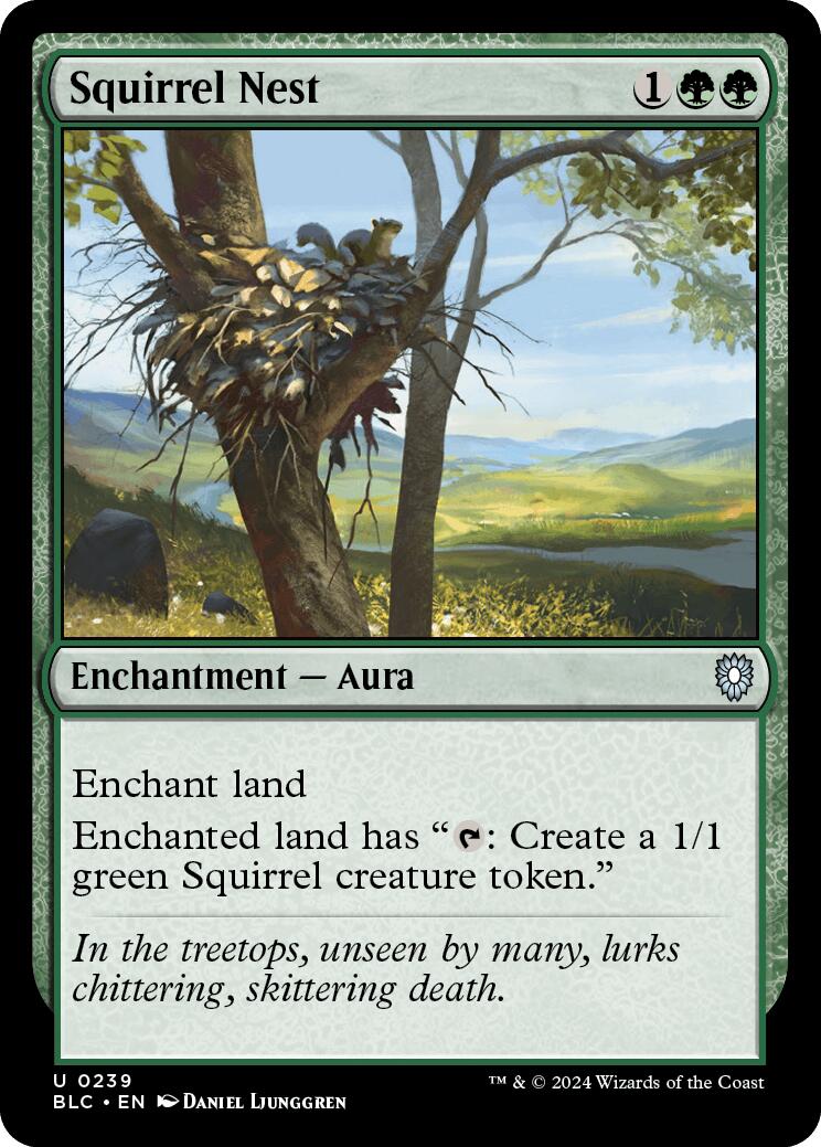 Squirrel Nest [Bloomburrow Commander] | I Want That Stuff Brandon