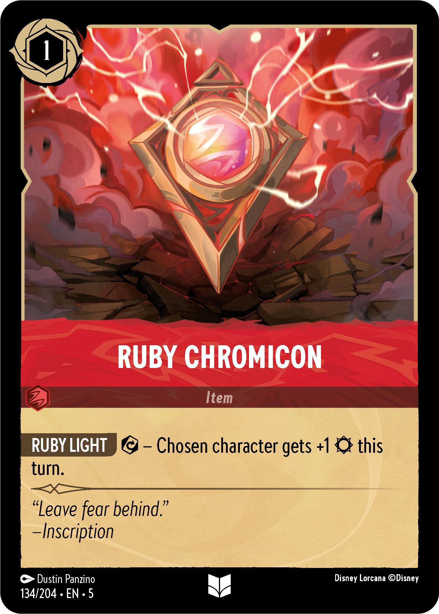 Ruby Chromicon (134/204) [Shimmering Skies] | I Want That Stuff Brandon