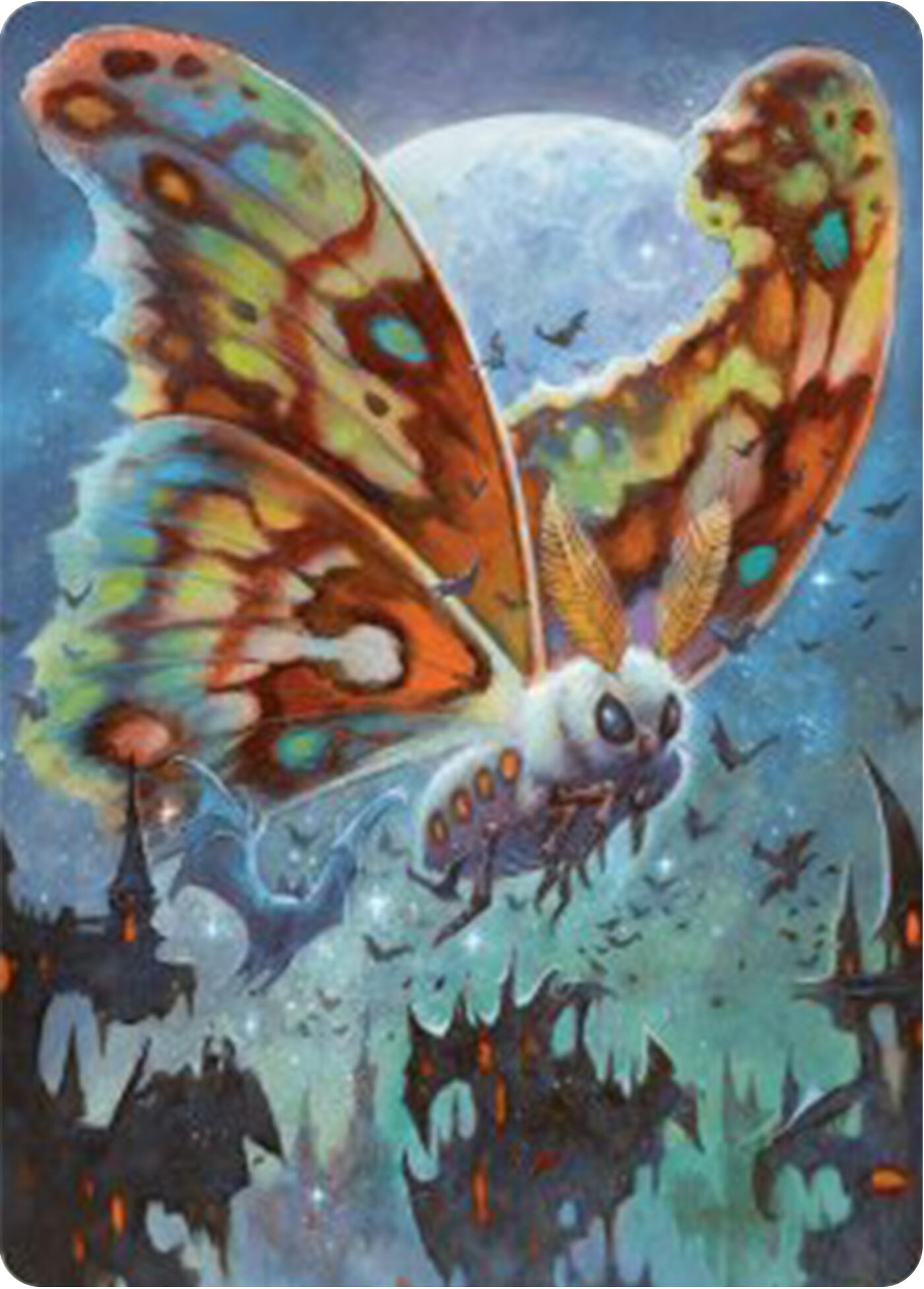 Luminous Broodmoth Art Card [Bloomburrow Art Series] | I Want That Stuff Brandon