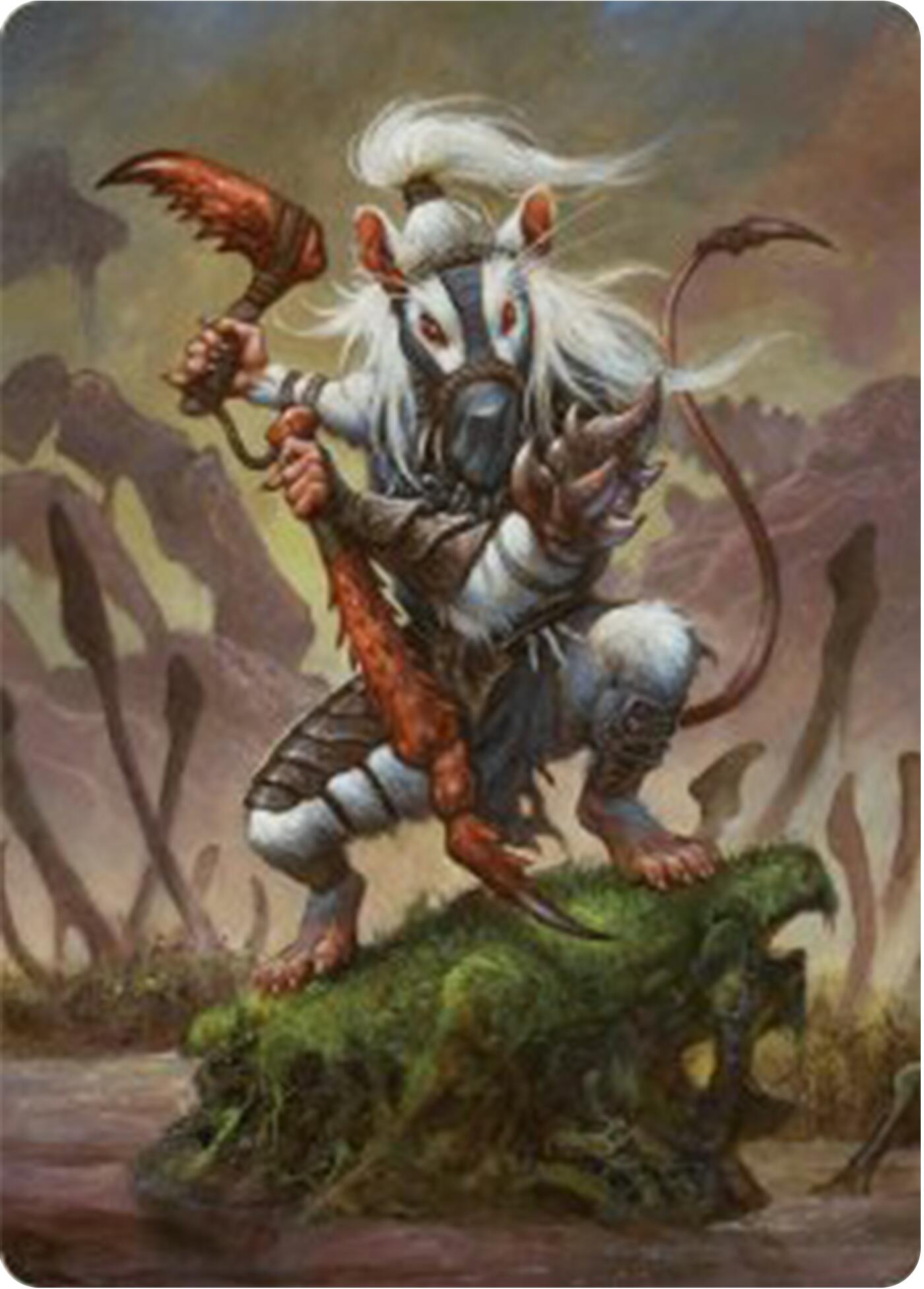 Ink-Eyes, Servant of Oni Art Card [Bloomburrow Art Series] | I Want That Stuff Brandon