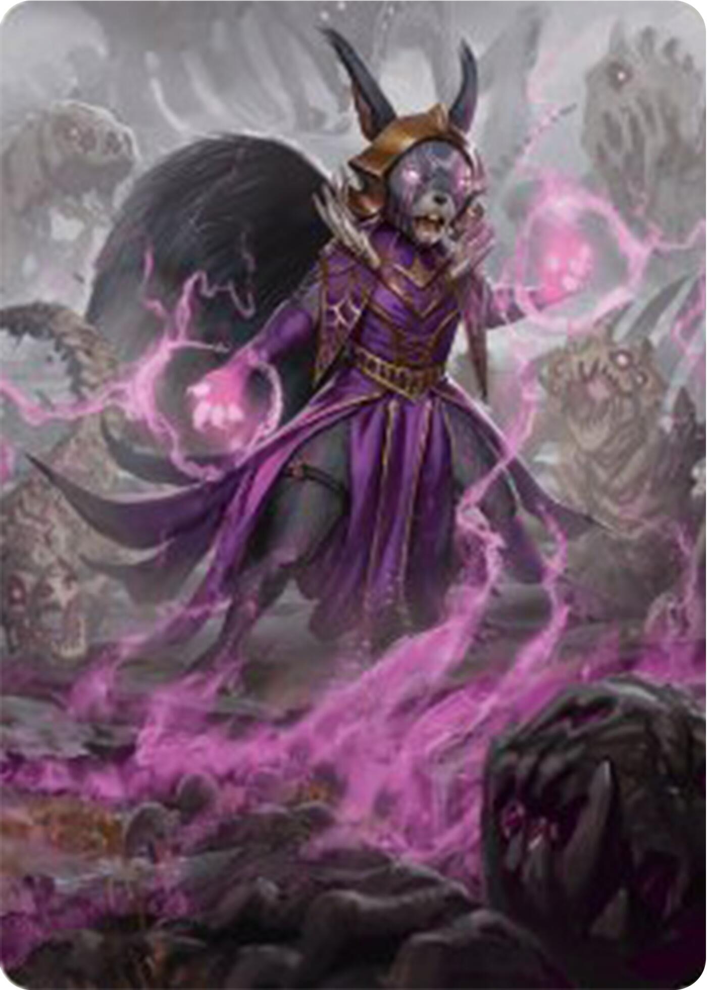 Liliana of the Dark Realms Art Card [Bloomburrow Art Series] | I Want That Stuff Brandon