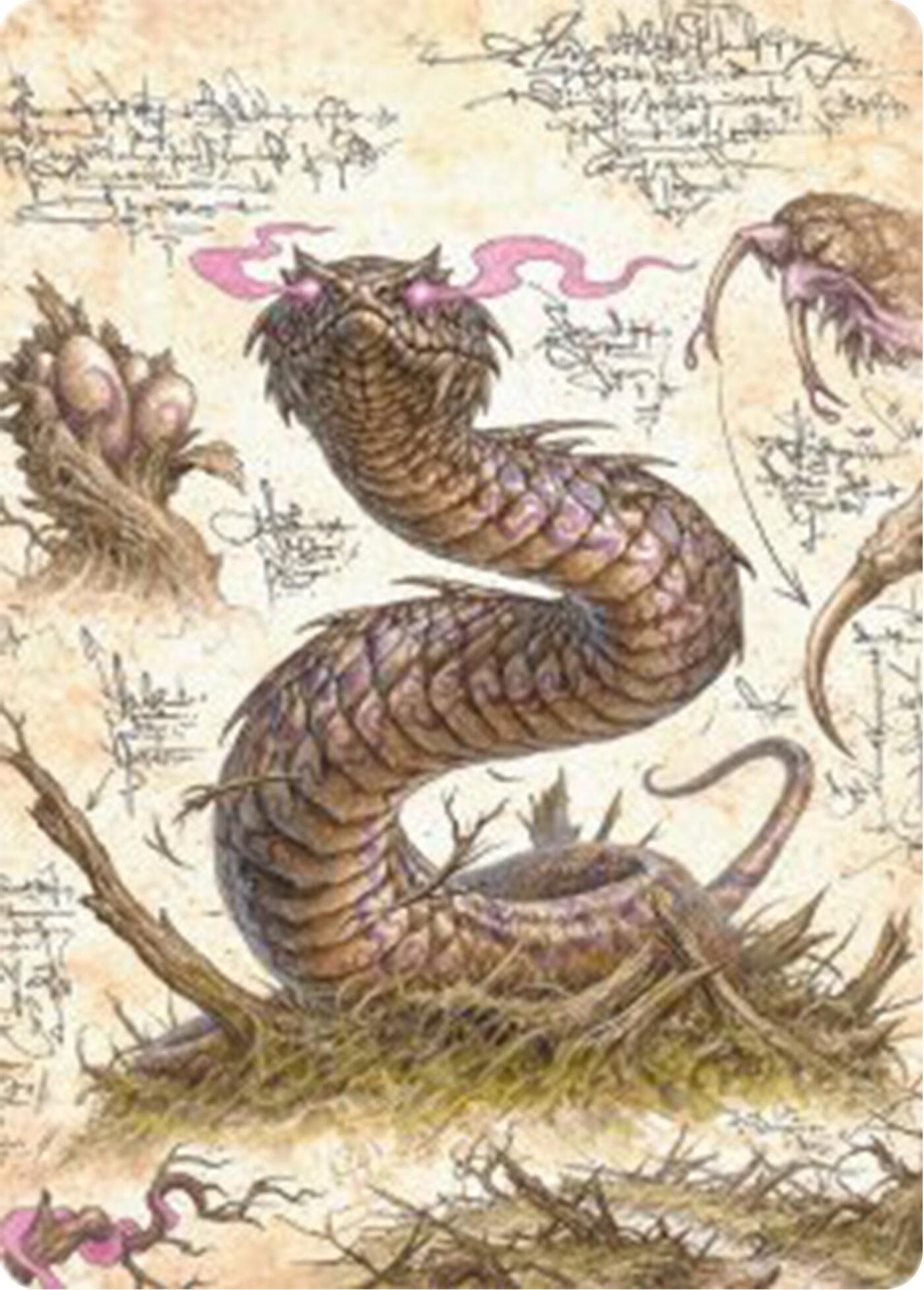 Rottenmouth Viper Art Card [Bloomburrow Art Series] | I Want That Stuff Brandon