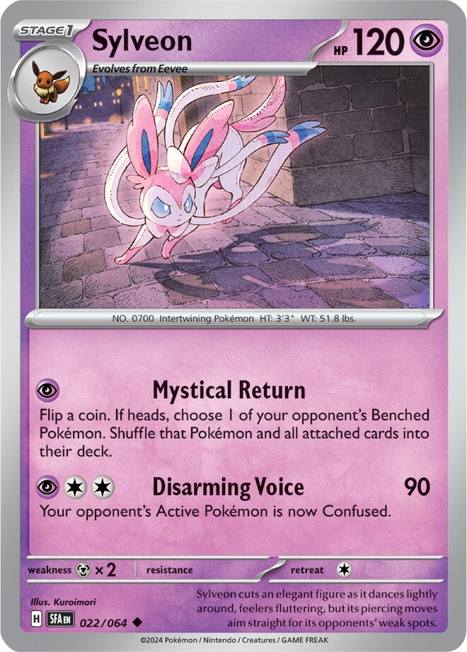 Sylveon (022/064) [Scarlet & Violet: Shrouded Fable] | I Want That Stuff Brandon