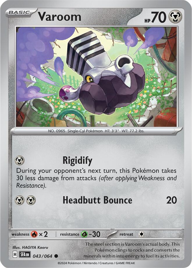 Varoom (043/064) [Scarlet & Violet: Shrouded Fable] | I Want That Stuff Brandon