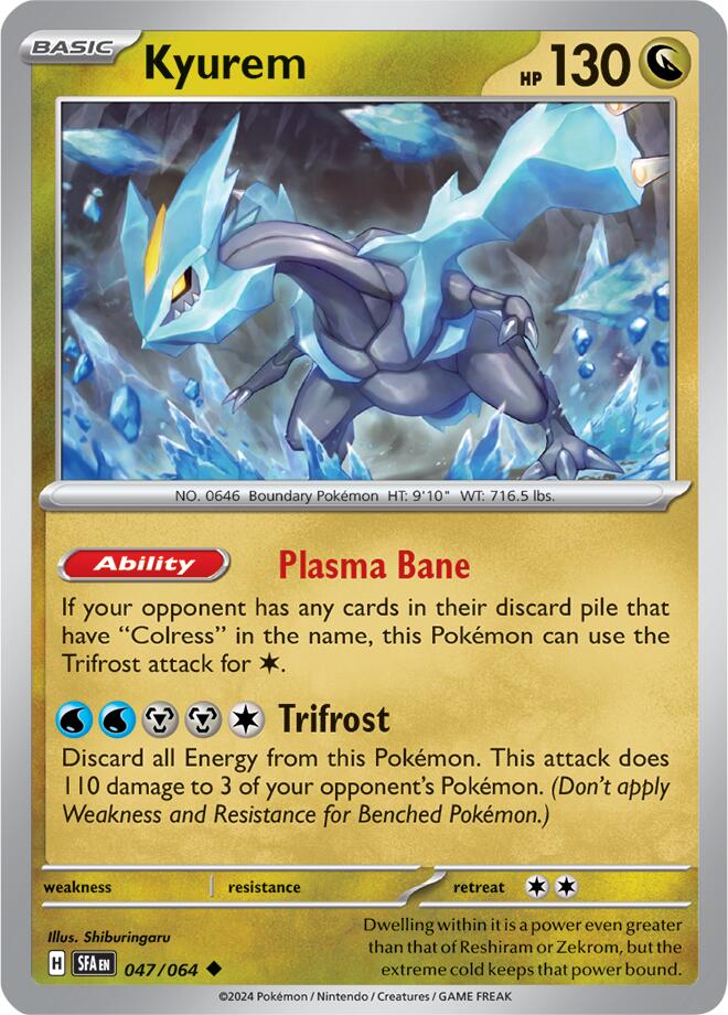 Kyurem (047/064) [Scarlet & Violet: Shrouded Fable] | I Want That Stuff Brandon