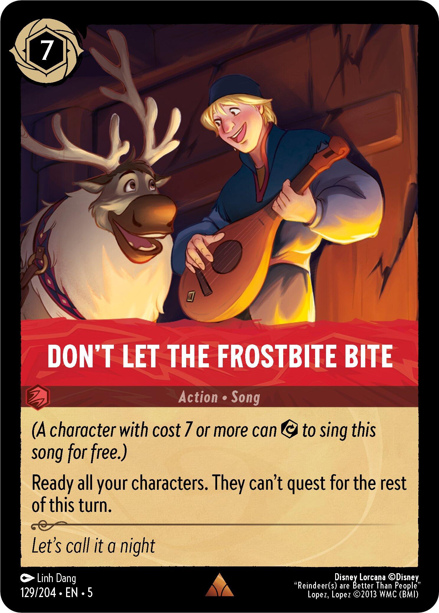 Don't Let the Frostbite Bite (129/204) [Shimmering Skies] | I Want That Stuff Brandon