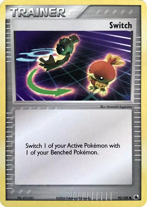 Switch (92/109) (Theme Deck Exclusive) [EX: Ruby & Sapphire] | I Want That Stuff Brandon