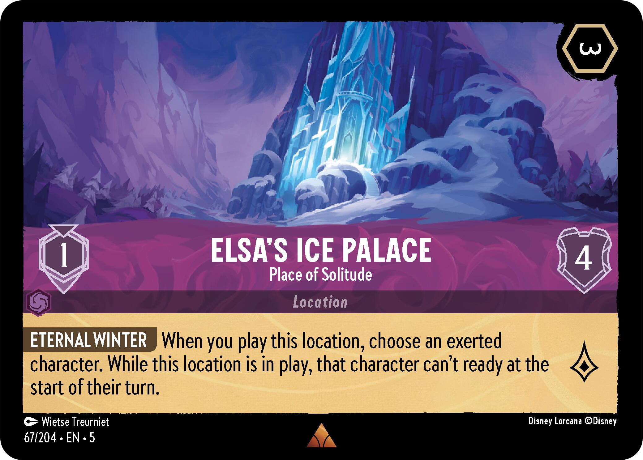Elsa's Ice Palace - Place of Solitude (67/204) [Shimmering Skies] | I Want That Stuff Brandon