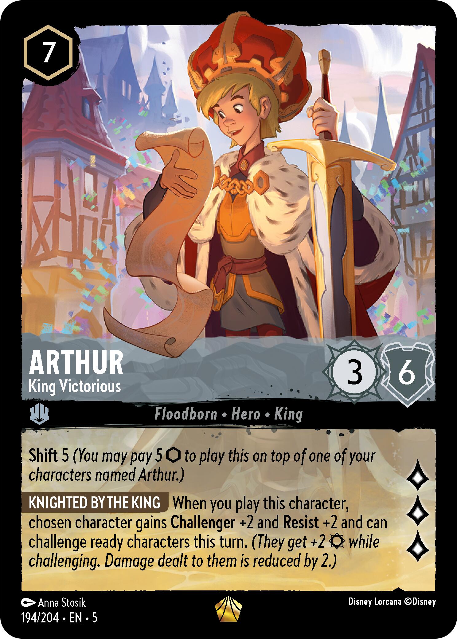 Arthur - King Victorious (194/204) [Shimmering Skies] | I Want That Stuff Brandon