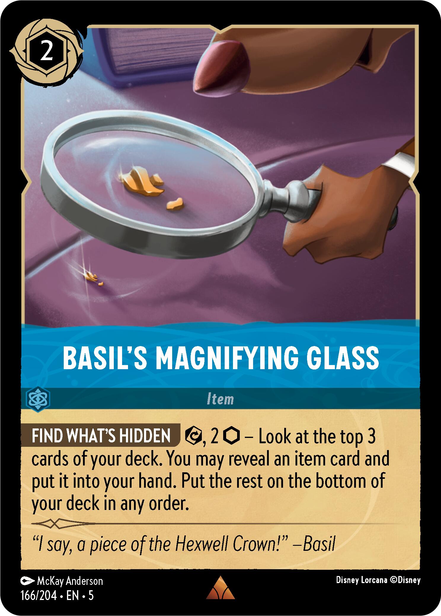 Basil's Magnifying Glass (166/204) [Shimmering Skies] | I Want That Stuff Brandon