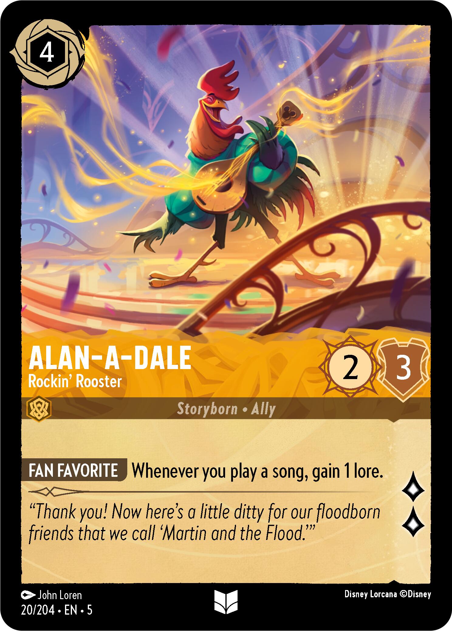 Alan-A-Dale - Rockin' Rooster (20/204) [Shimmering Skies] | I Want That Stuff Brandon