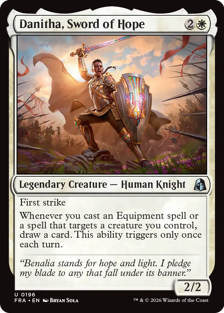 Danitha, Sword of Hope [Reality Fracture] | I Want That Stuff Brandon