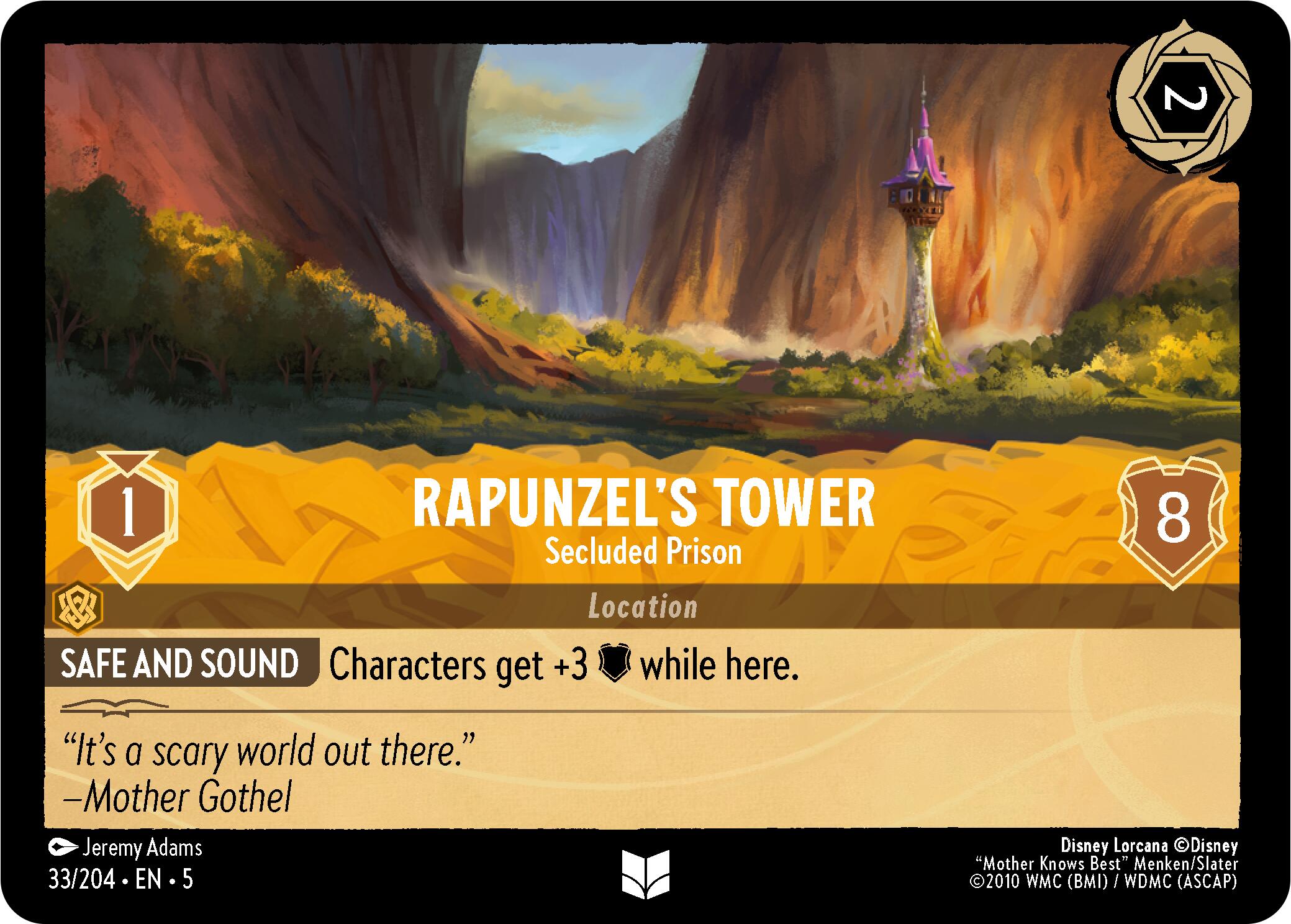 Rapunzel's Tower - Secluded Prison (33/204) [Shimmering Skies] | I Want That Stuff Brandon