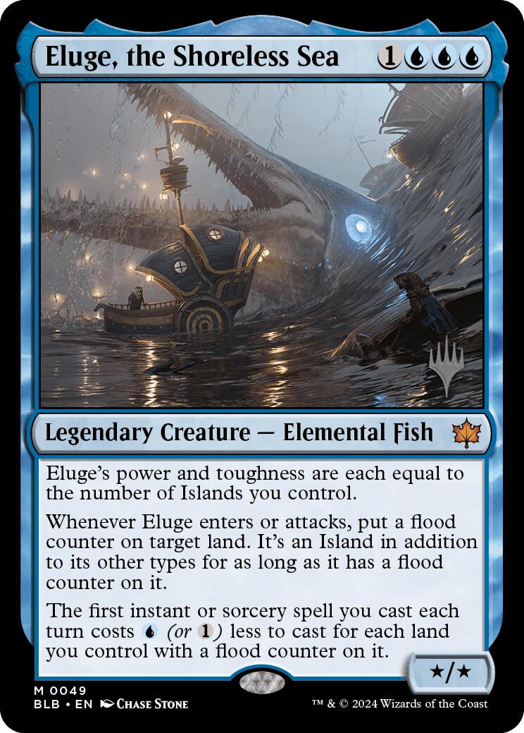 Eluge, the Shoreless Sea (Promo Pack) [Bloomburrow Promos] | I Want That Stuff Brandon