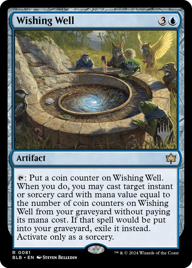 Wishing Well (Promo Pack) [Bloomburrow Promos] | I Want That Stuff Brandon