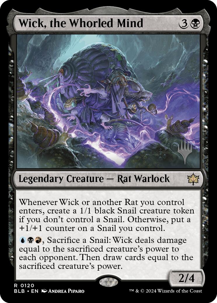 Wick, the Whorled Mind (Promo Pack) [Bloomburrow Promos] | I Want That Stuff Brandon