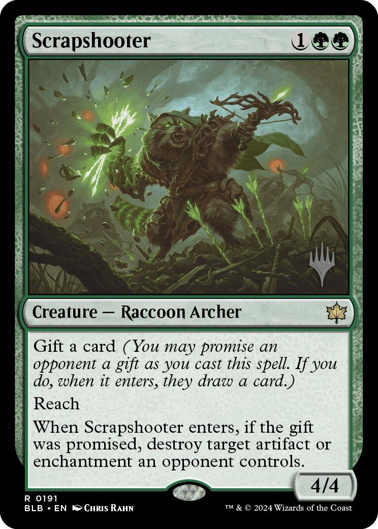 Scrapshooter (Promo Pack) [Bloomburrow Promos] | I Want That Stuff Brandon