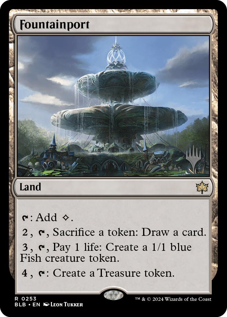 Fountainport (Promo Pack) [Bloomburrow Promos] | I Want That Stuff Brandon