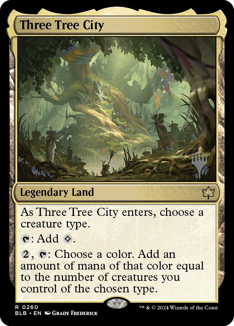 Three Tree City (Promo Pack) [Bloomburrow Promos] | I Want That Stuff Brandon