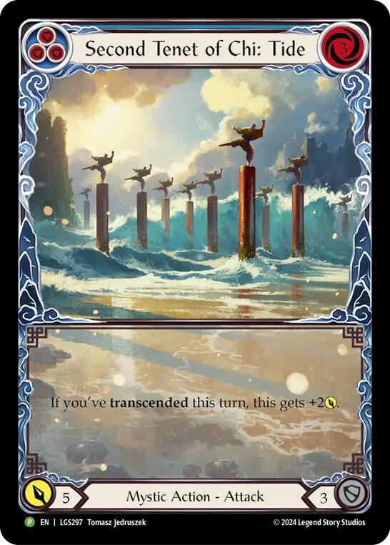 Second Tenet of Chi: Tide [LGS297] (Promo)  Rainbow Foil | I Want That Stuff Brandon