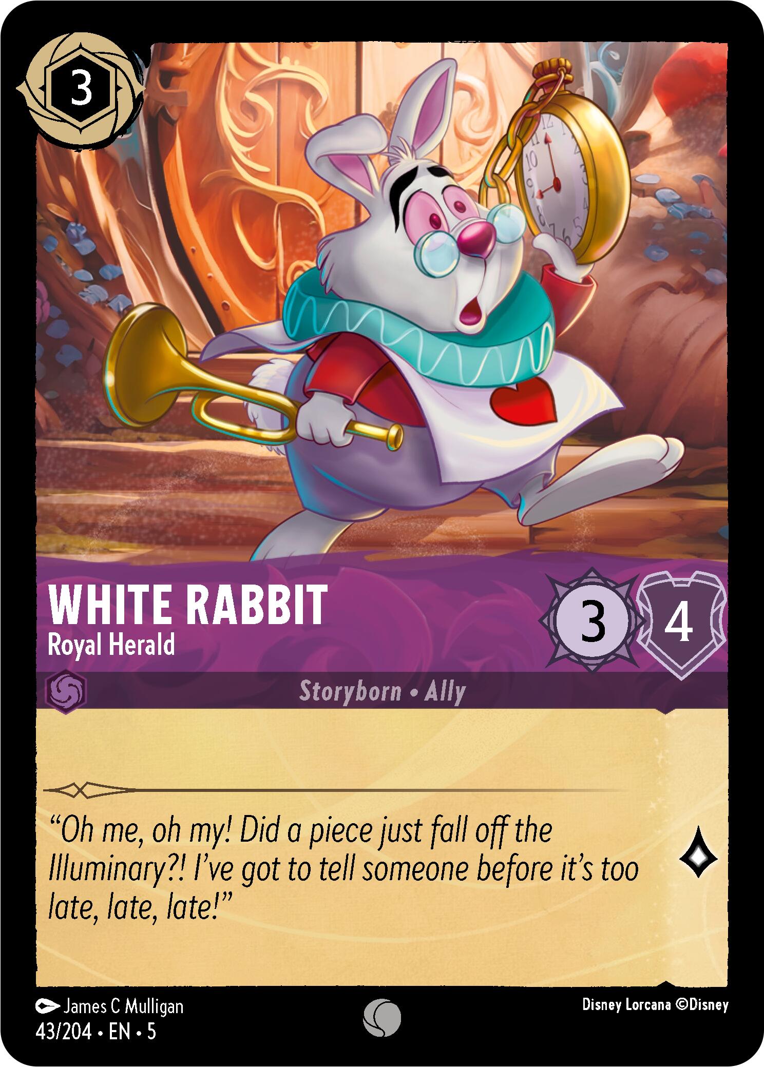 White Rabbit - Royal Herald (43/204) [Shimmering Skies] | I Want That Stuff Brandon