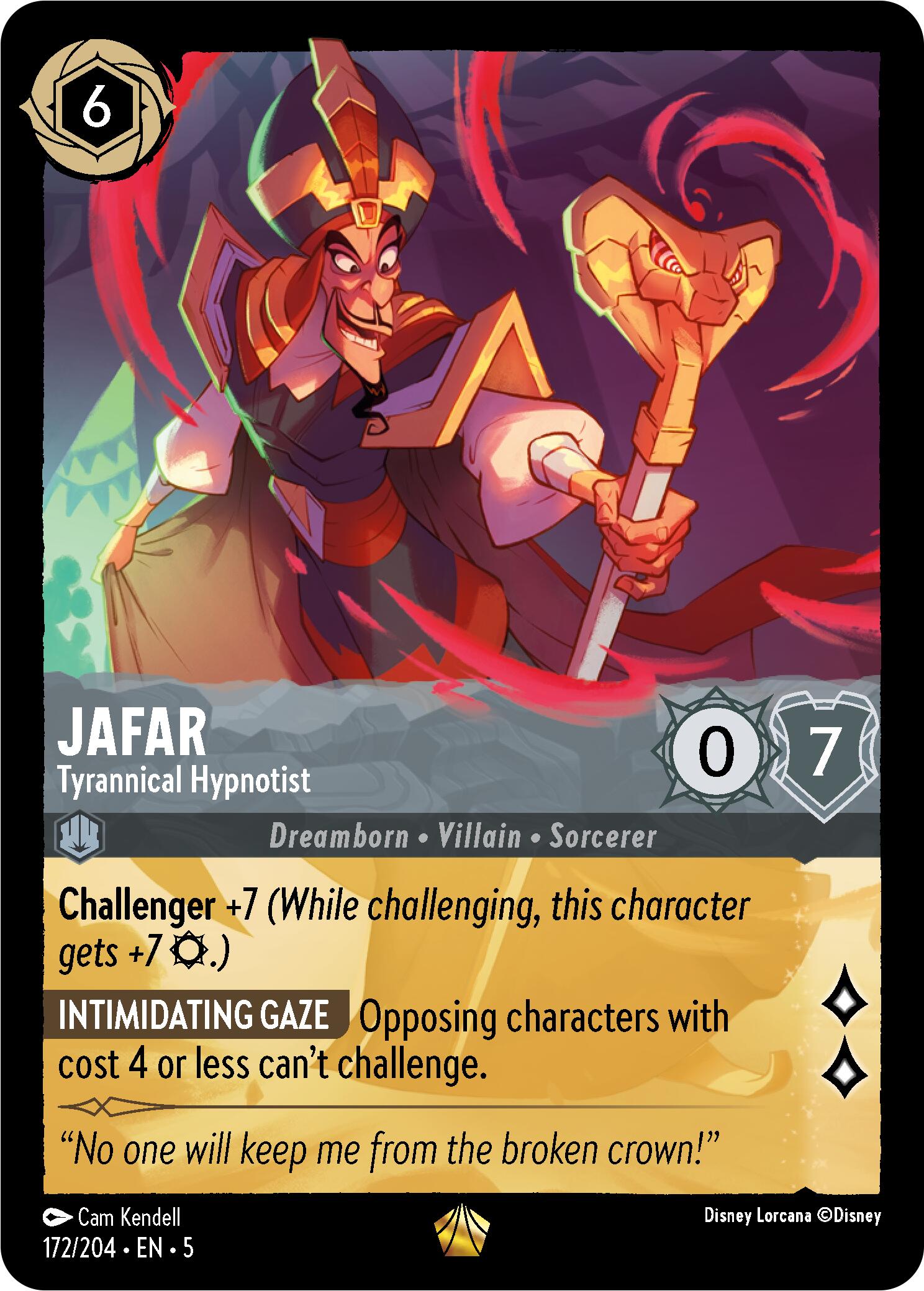 Jafar - Tyrannical Hypnotist (172/204) [Shimmering Skies] | I Want That Stuff Brandon