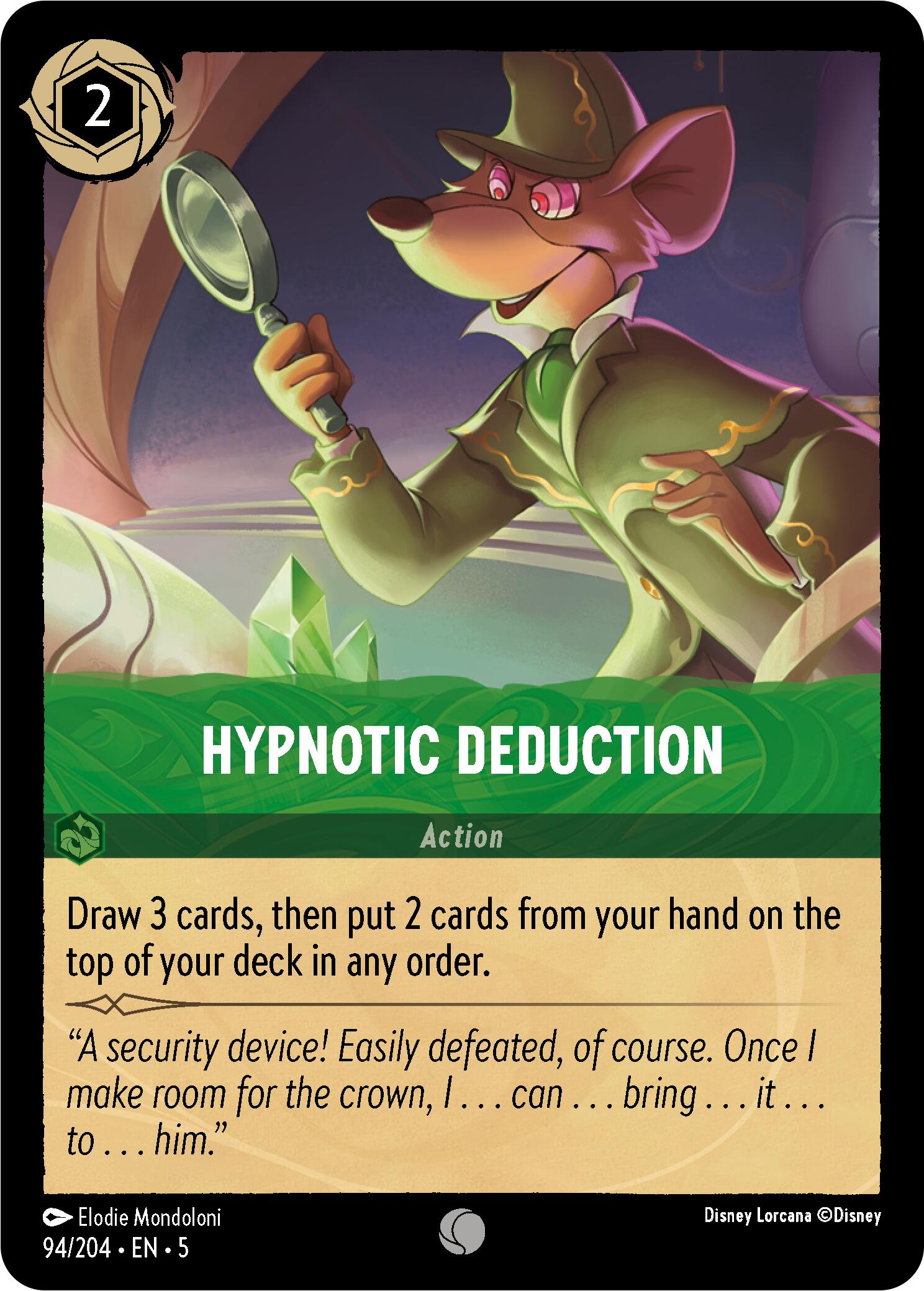 Hypnotic Deduction (94/204) [Shimmering Skies] | I Want That Stuff Brandon