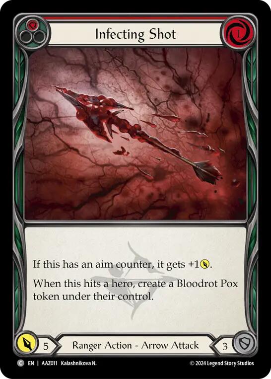 Infecting Shot (Red) [AAZ011] (Armory Deck: Azalea) | I Want That Stuff Brandon