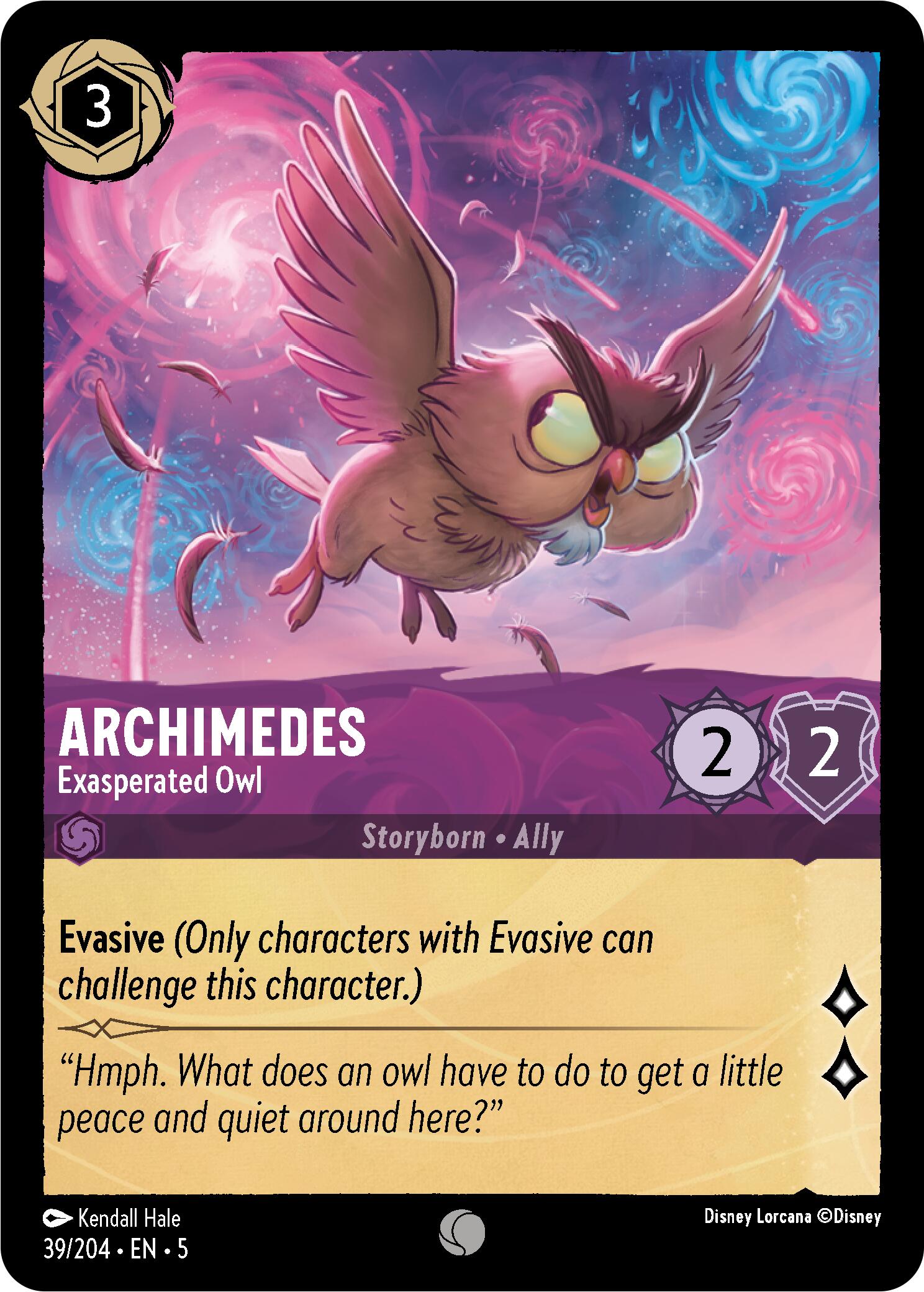 Archimedes - Exasperated Owl (39/204) [Shimmering Skies] | I Want That Stuff Brandon