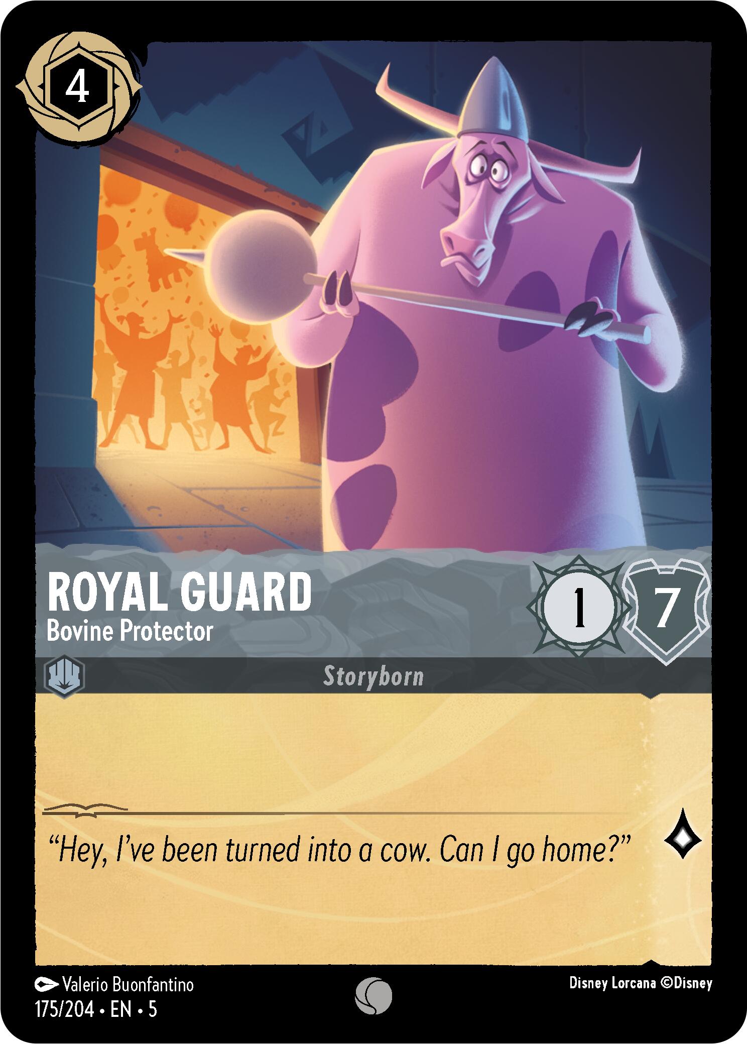 Royal Guard - Bovine Protector (175/204) [Shimmering Skies] | I Want That Stuff Brandon