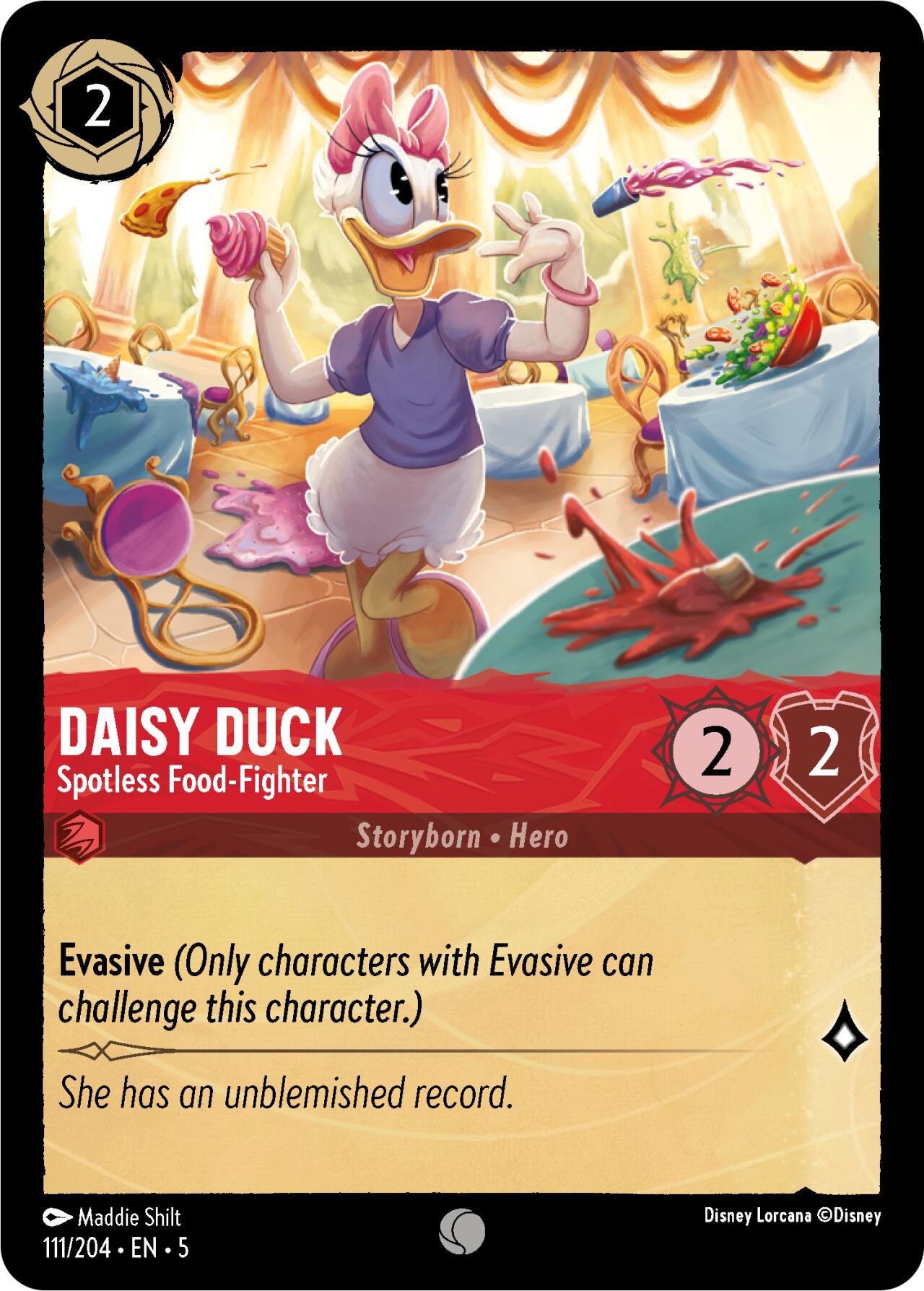 Daisy Duck - Spotless Food-Fighter (111/204) [Shimmering Skies] | I Want That Stuff Brandon