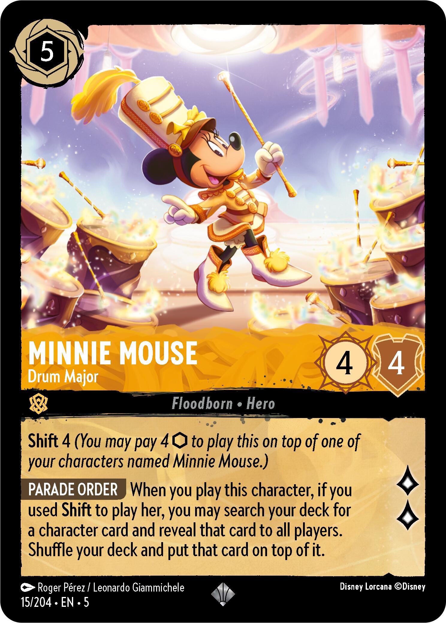 Minnie Mouse - Drum Major (15/204) [Shimmering Skies] | I Want That Stuff Brandon