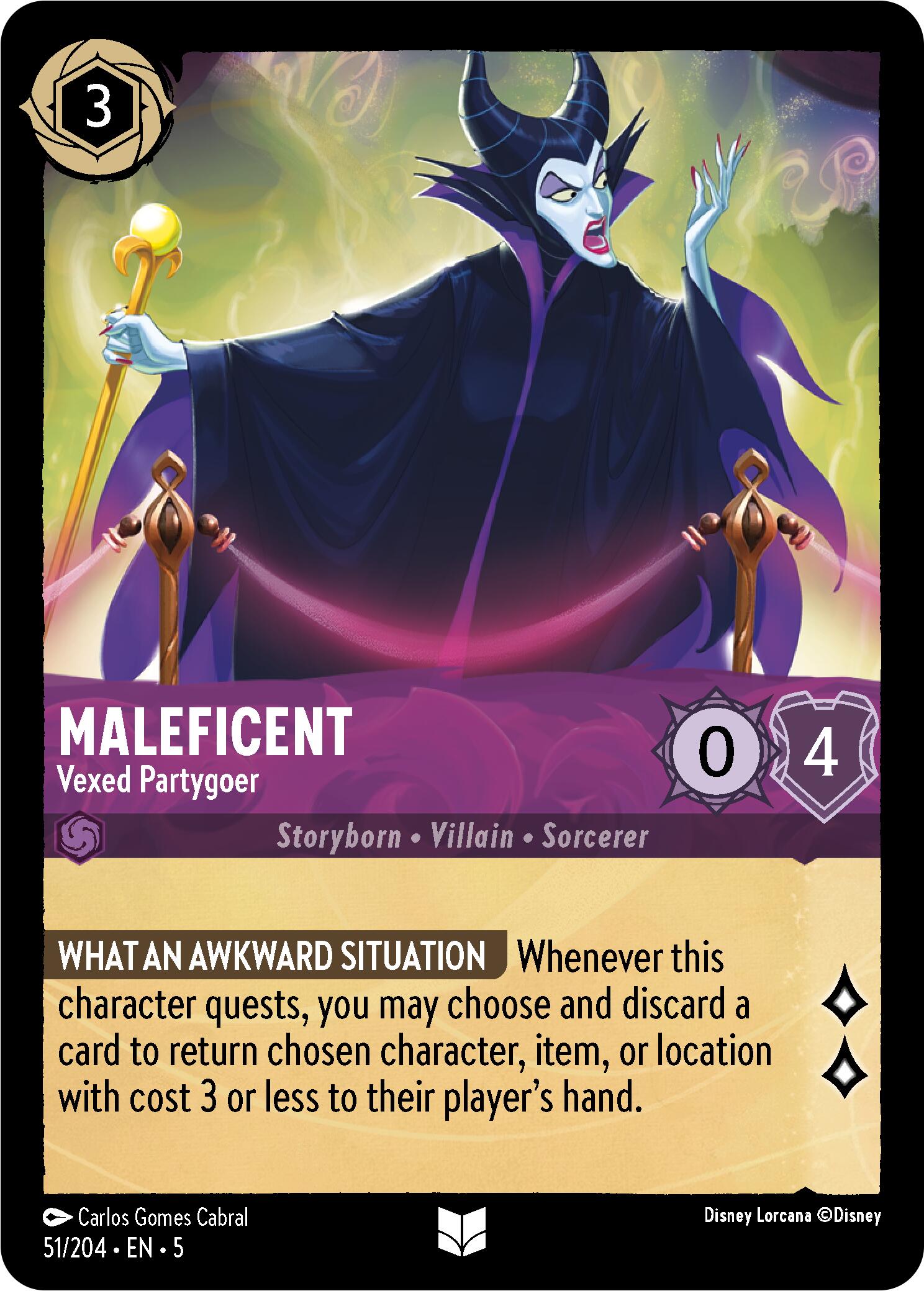 Maleficent - Vexed Partygoer (51/204) [Shimmering Skies] | I Want That Stuff Brandon