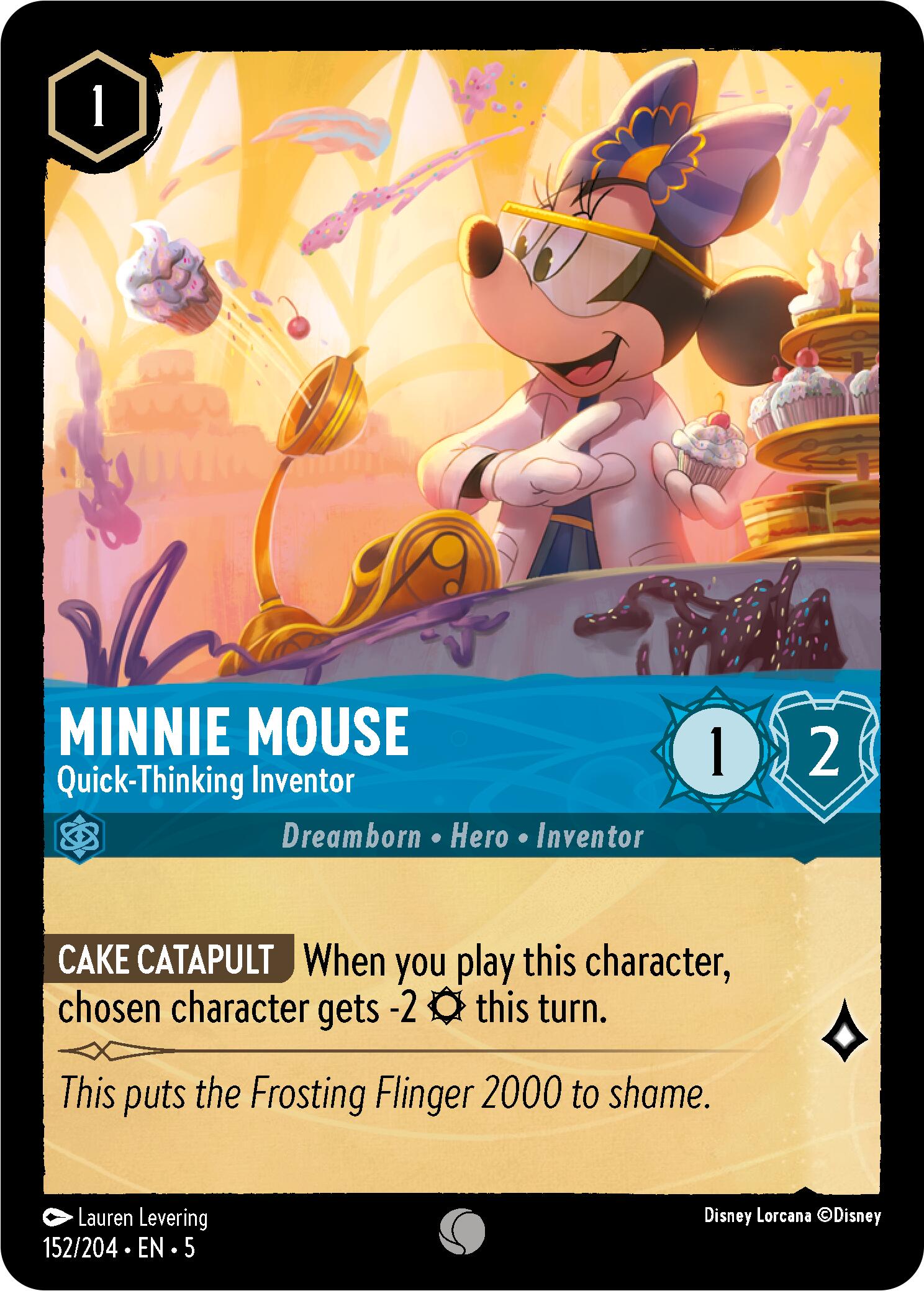 Minnie Mouse - Quick-Thinking Inventor (152/204) [Shimmering Skies] | I Want That Stuff Brandon