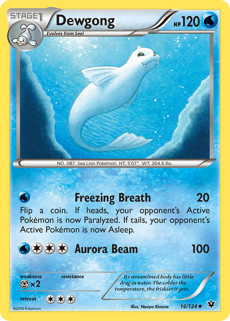 Dewgong (16/124) [XY: Fates Collide] | I Want That Stuff Brandon
