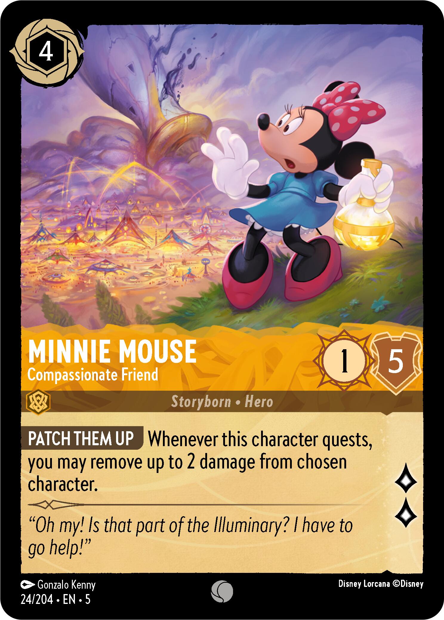 Minnie Mouse - Compassionate Friend (24/204) [Shimmering Skies] | I Want That Stuff Brandon