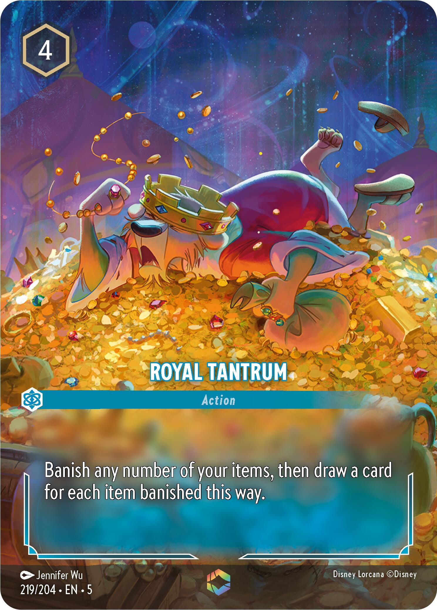 Royal Tantrum (Enchanted) (219/204) [Shimmering Skies] | I Want That Stuff Brandon