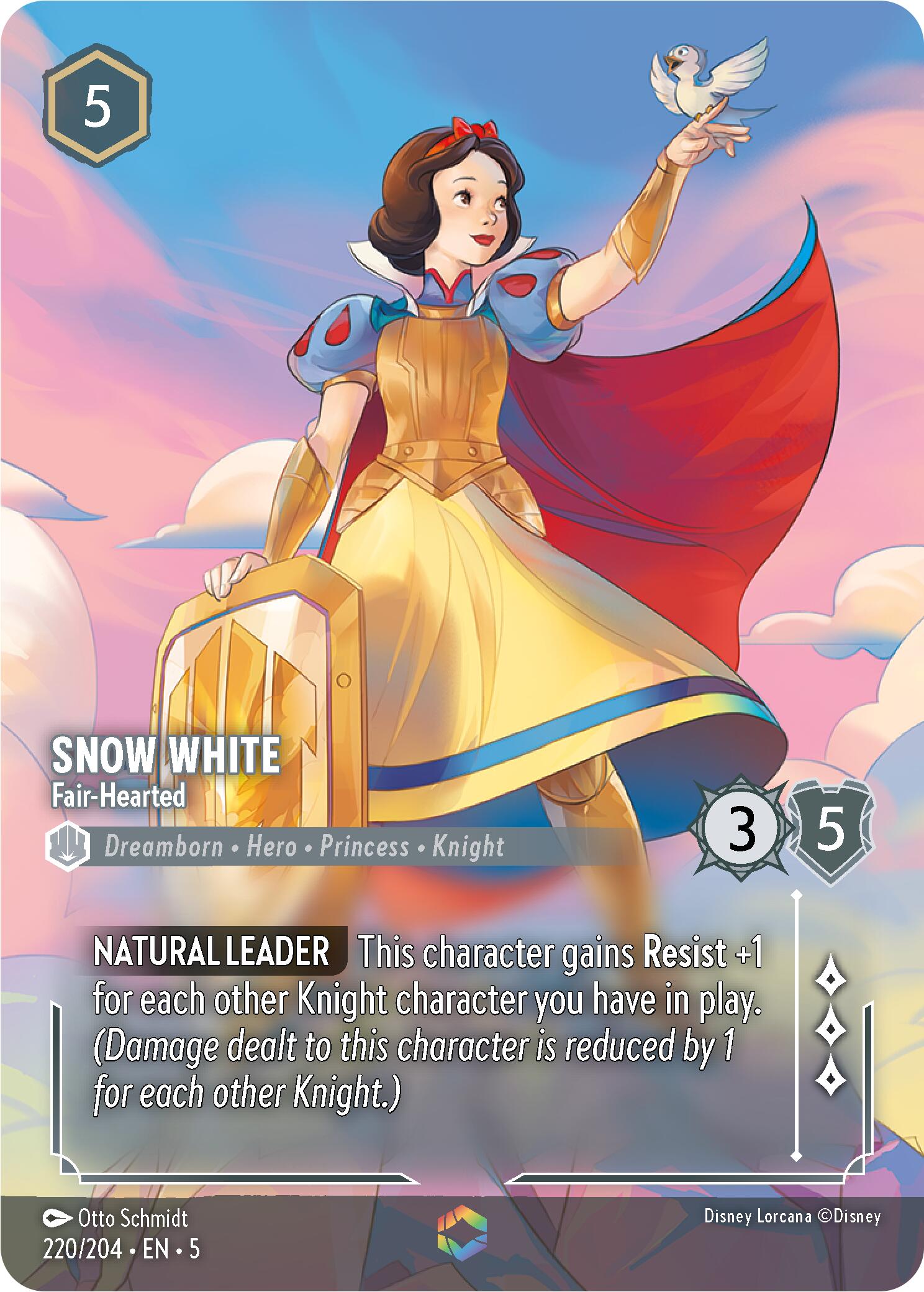 Snow White - Fair-Hearted (Enchanted) (220/204) [Shimmering Skies] | I Want That Stuff Brandon