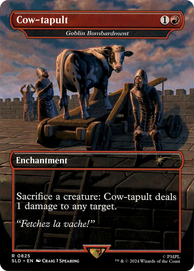 Cow-tapult - Goblin Bombardment [Secret Lair Drop Series] | I Want That Stuff Brandon