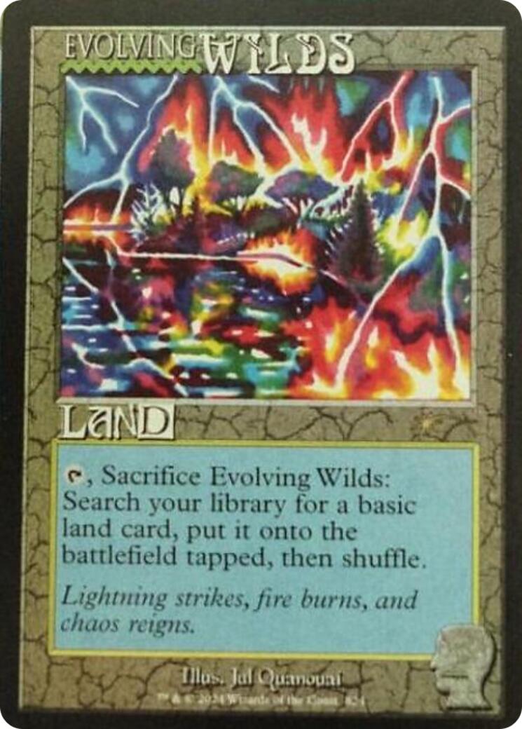 Evolving Wilds (Rainbow Foil) [Secret Lair Drop Series] | I Want That Stuff Brandon