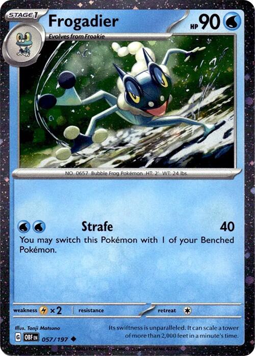 Frogadier (057/167) (Cosmos Hoil) [Miscellaneous Cards] | I Want That Stuff Brandon