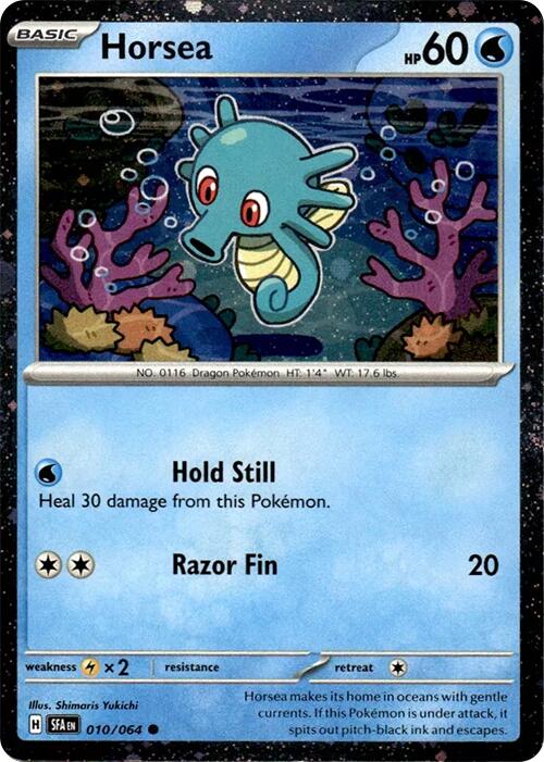 Horsea (010/064) (Cosmos Holo) [Miscellaneous Cards] | I Want That Stuff Brandon