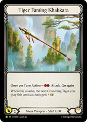 Tiger Taming Khakkara [LGS302] (Promo)  Cold Foil | I Want That Stuff Brandon