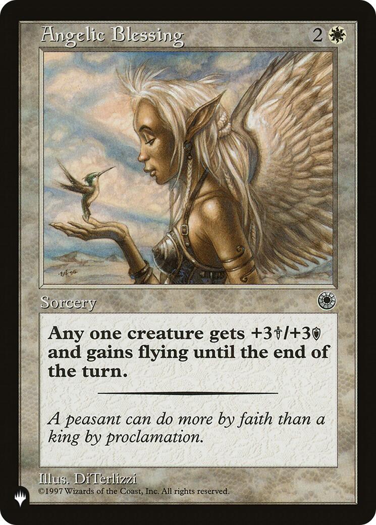 Angelic Blessing [The List] | I Want That Stuff Brandon